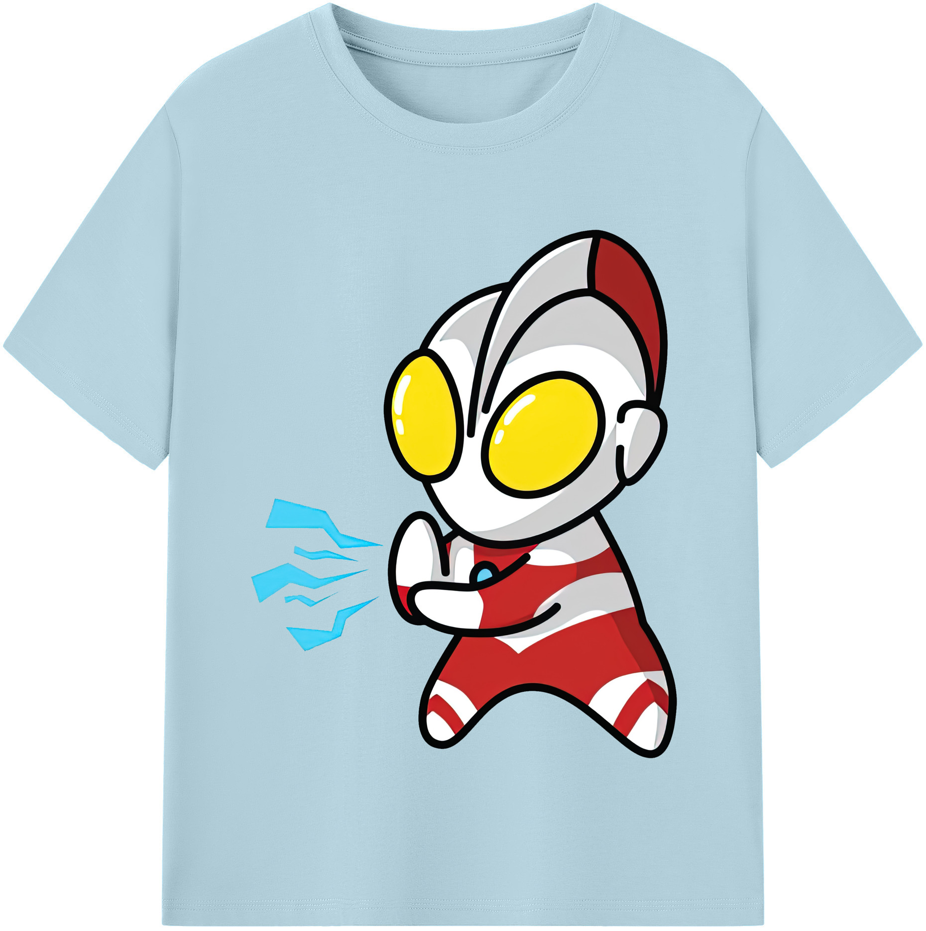 （画像用） ウルトラマン Ultraman 綿100％半袖Tシャツ（フロントプリント）